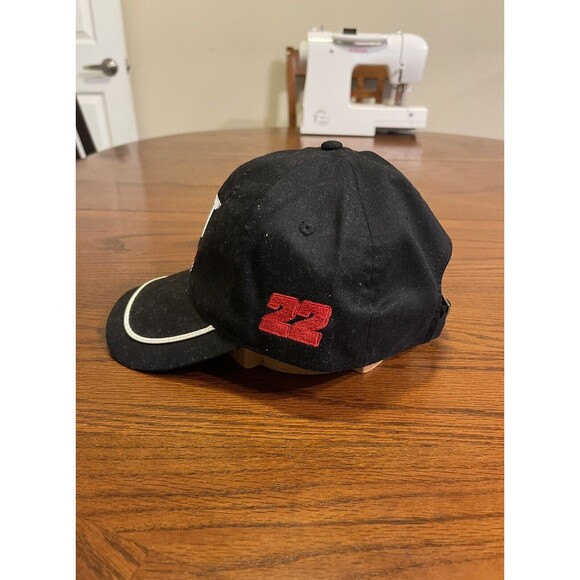 CAT Racing Hat Cap Ward Burton Embroidered Logo Black NEW - Picture 3 of 6